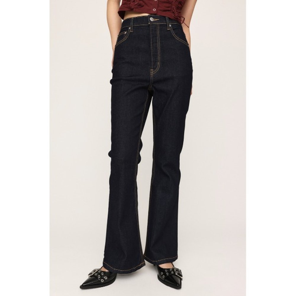 SLY 女士高腰喇叭牛仔裤 ROICA®EF 030HAR122571