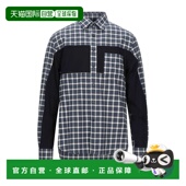香港直邮潮奢 格纹衬衫 Lanvin 1h可退 朗雯 男士 grey灰色 舒适