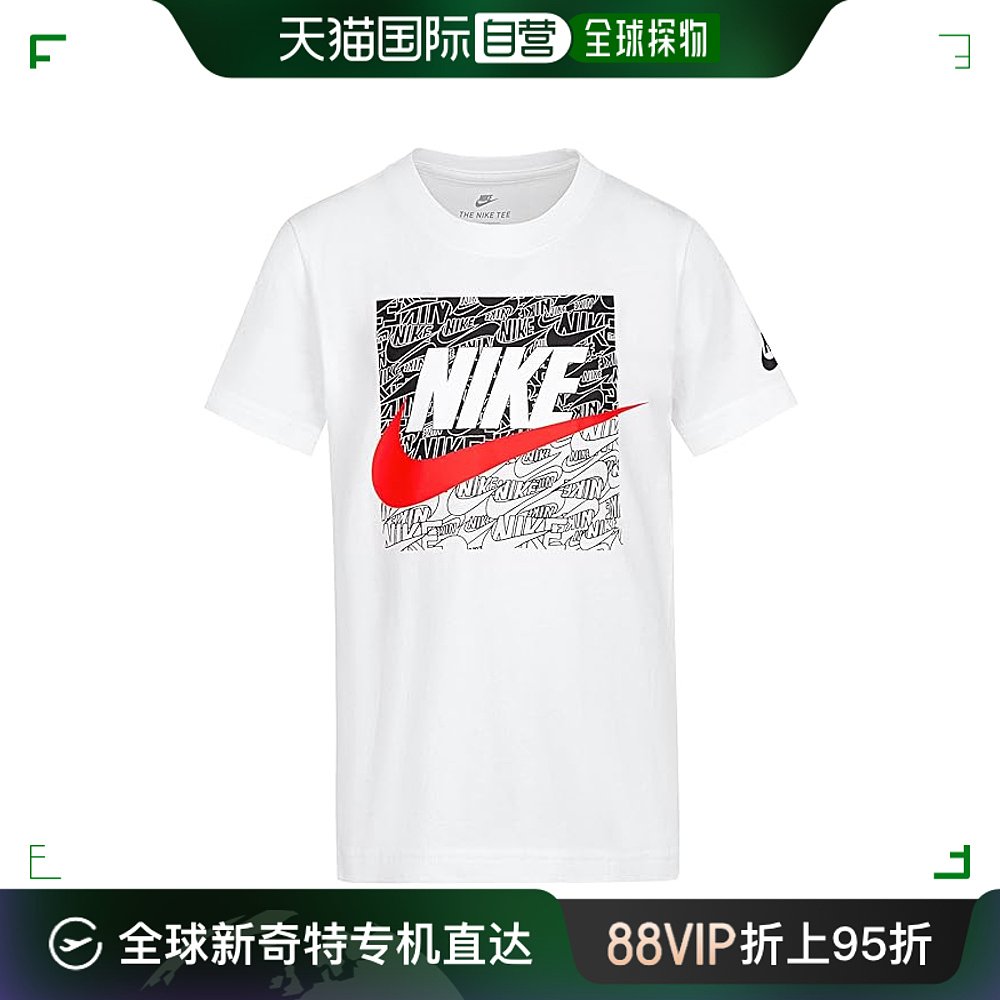 香港直邮潮奢 Nike耐克男童 Practice Makes Futura T恤(学步婴