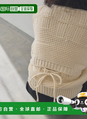 1h可退 日本直邮Alumu. 女装 羊毛混纺 针织衫 后背开衩设计 AM57