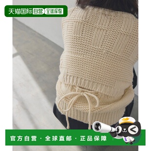 1h可退 日本直邮Alumu. 女装 羊毛混纺 针织衫 后背开衩设计 AM57