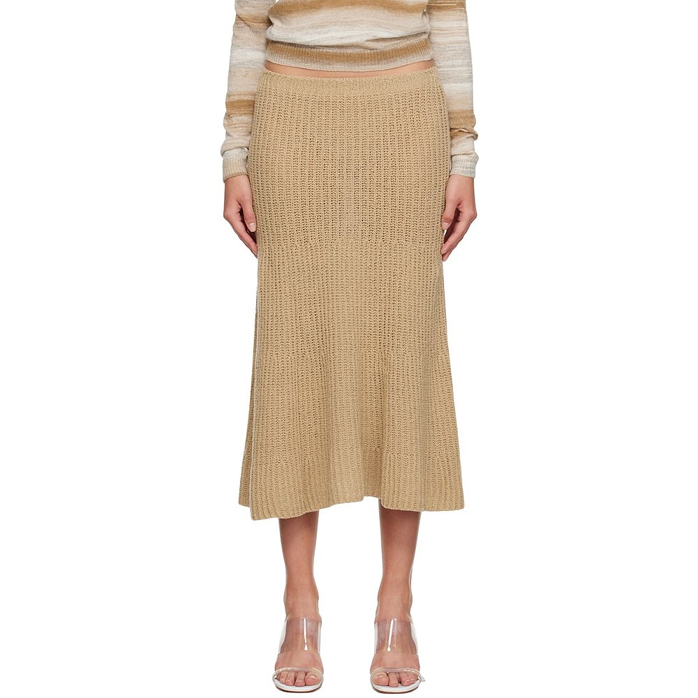 潮奢 Gimaguas 女士 驼色 Isola 半身裙 ISOLA