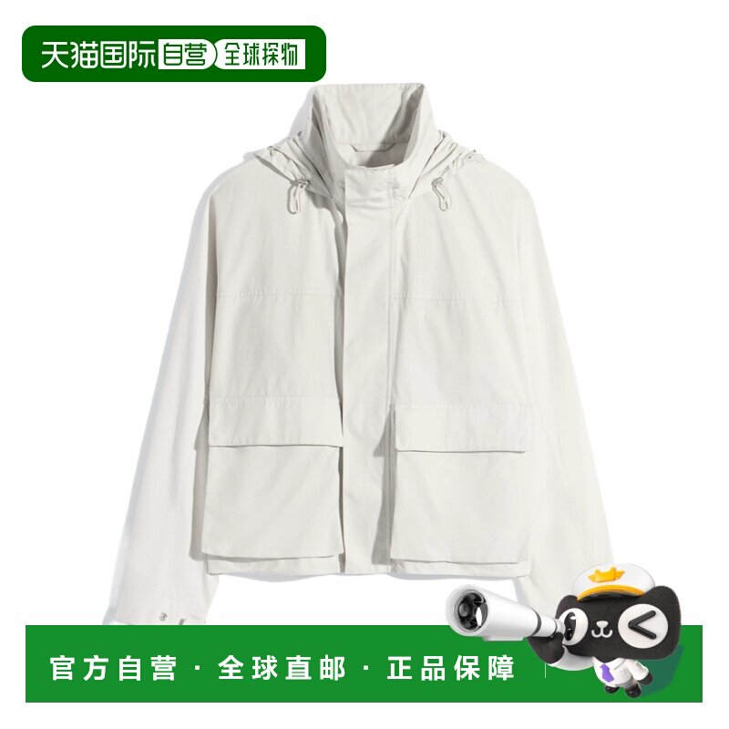 1h可退 香港直邮LEMAIRE 男士夹克 OW1215LF1570WH017 CO 白色 长