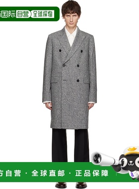 1h可退 香港直邮Paul Smith 保罗 史密斯 男士 灰色 Double Breas