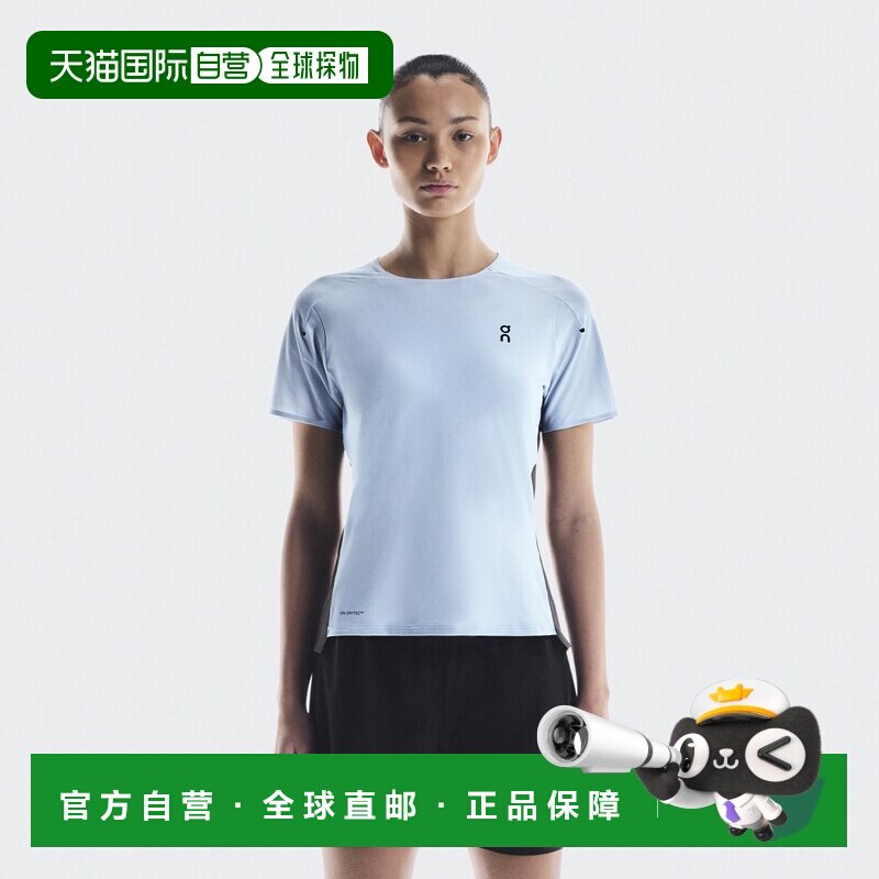 日本直邮On昂跑  Performance T 速干舒适简约套头短袖 T恤 女款图片