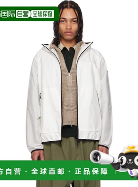 1h可退 香港直邮潮奢 Moncler 盟可睐 男士 白色 Grainer Hooded