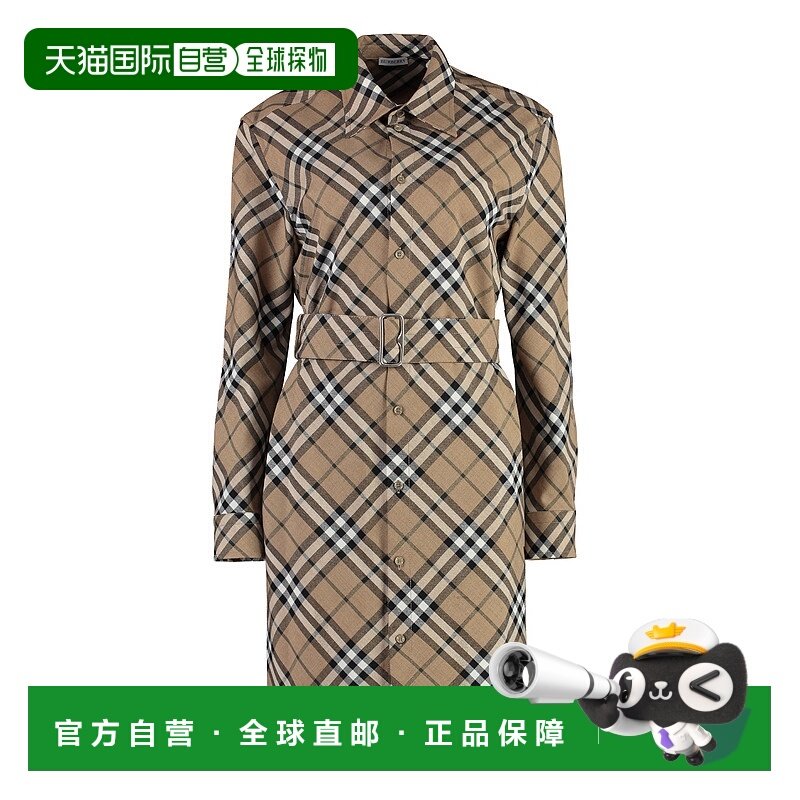 香港直邮BURBERRY 女士连衣裙 8095080158995C1202 AW2024