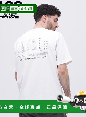 日本直邮AVIREX CROSSOVER 牛仔口袋T恤 [AV1129EM020106]运动