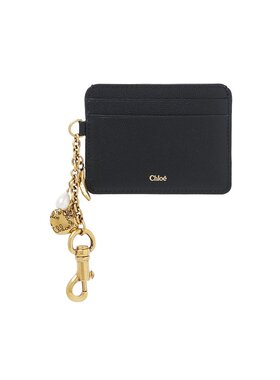 CHLOÉ 女士钱包 CH25AP977Q12001 AW2025 绿色 字母细节卡包