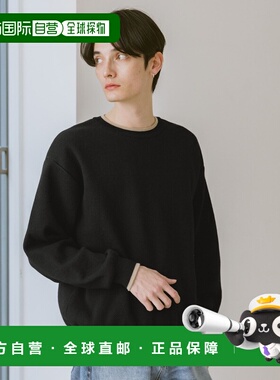 日本直邮RAGEBLUE男装双面穿宽松针织衫 配色设计 639615