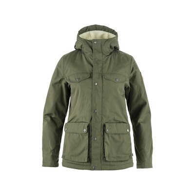 自营欧洲直邮Fjallraven北极狐 Greenland女士月桂绿G-1000冬季夹