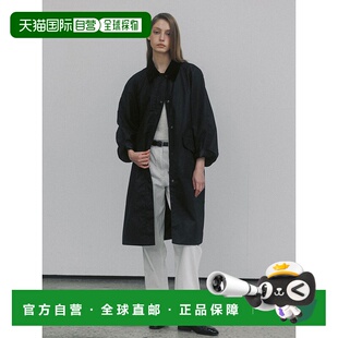 韩国直邮NOTHING WRITTEN正品女装风衣303920402Waxed cotton hoo