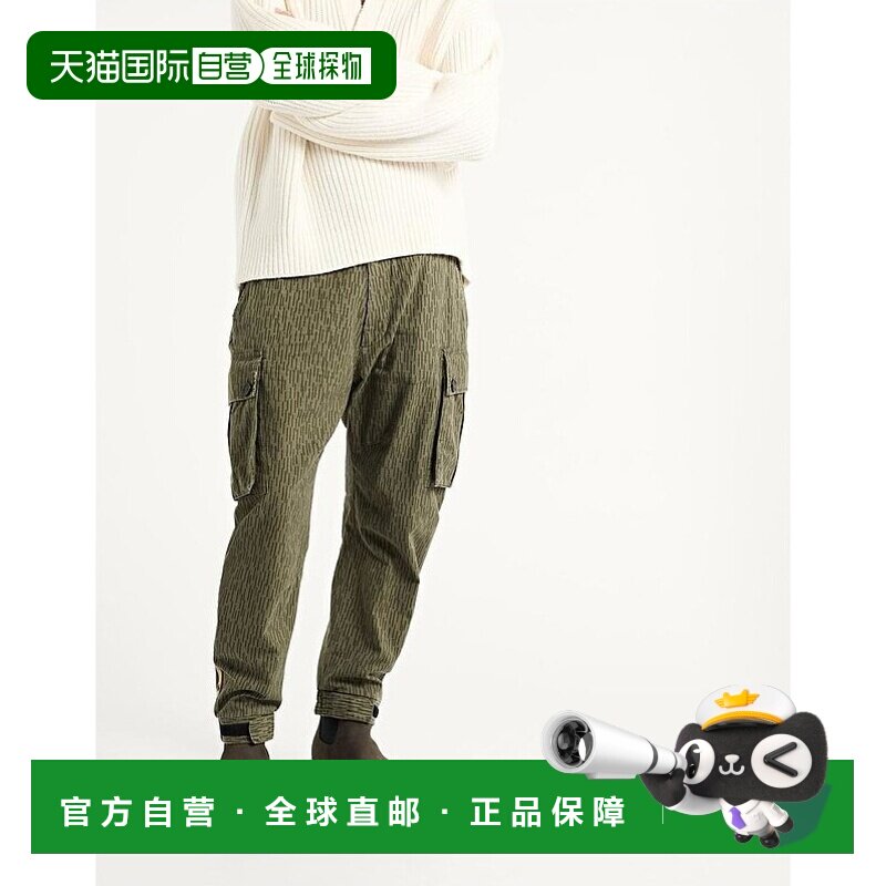 1h可退 【美国直邮】Dsquared2 男装休闲裤 高腰直腿工装裤 双色