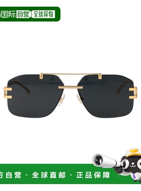 香港直邮VERSACE 女士太阳镜 0VE2275100287 AW2025 黑色 Sunglas