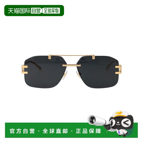 香港直邮VERSACE 女士太阳镜 0VE2275100287 AW2025 黑色 Sunglas