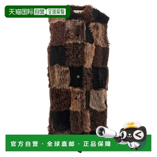 SS2025 GLMX0099Q0ULM124ROM88 棕色 女士外套 香港直邮MARNI