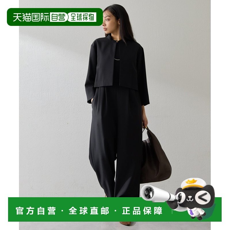 1h可退 日本直邮THE PAUSE 女装 短款夹克套装 连体裤 两件套设计,女装/女士精品,连体衣/裤,淘宝优惠券,粉丝福利购,淘宝优惠卷