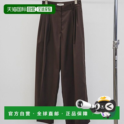 日本直邮TODAYFUL 轻盈褶皱长裤全长2025 年秋冬（产品代码：1252