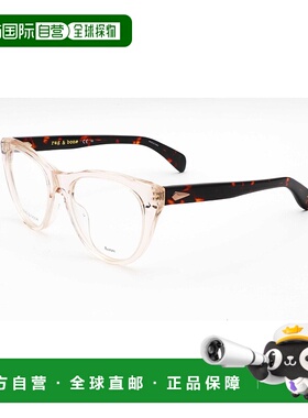 自营 rag & boneRag&Bone女式51毫米粉红色眼镜-粉红色 美国奥莱