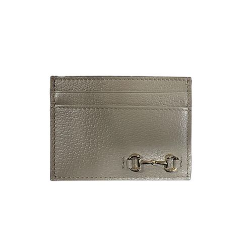 GUCCI 女士钱包 700479DJ20G1000 SS2025 灰色 方形卡包