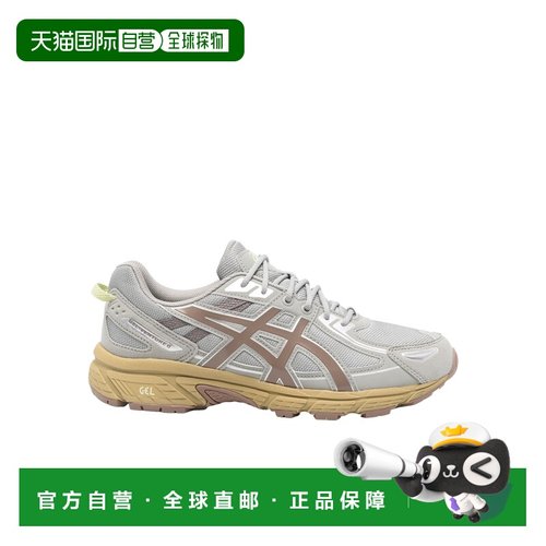 香港直邮ASICS 男士运动鞋 1203A438022 AW2024 灰色 系带运动鞋