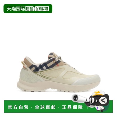 1h可退 香港直邮Burberry Check and Mesh Discover运动鞋 811915