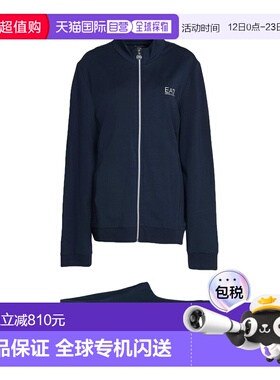 1h可退 香港直邮Ea7 女士 Outfit 运动运动装 blue蓝色 舒适时尚