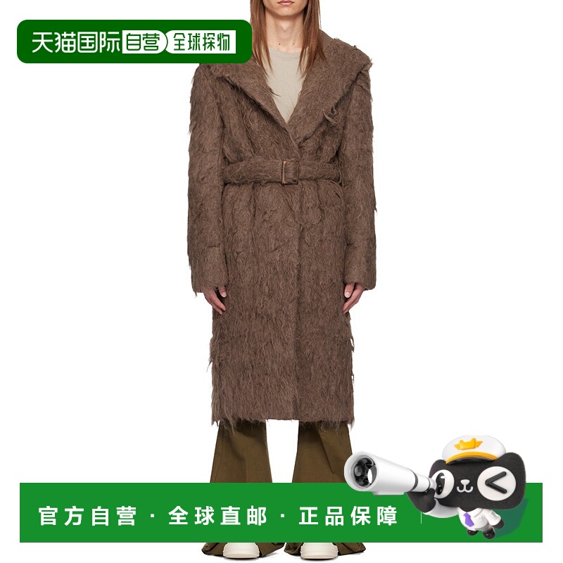 香港直邮Rick Owens 长袖大衣 RU02D6978WSH1披肩