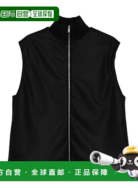 香港直邮Jil Sander 高领拉链马甲 J22FB0147J40045