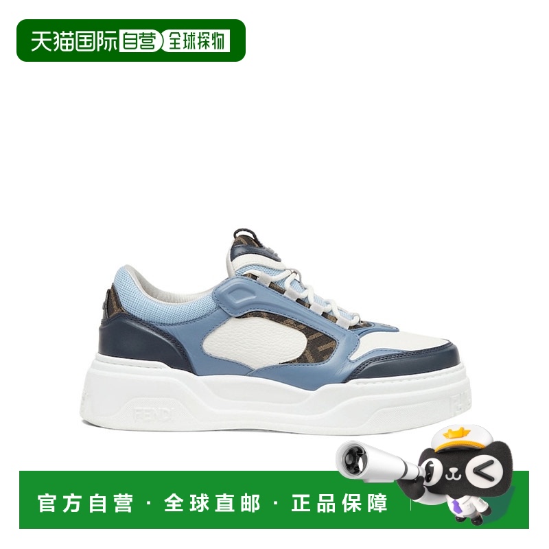 1h可退 香港直邮FENDI 男士运动鞋 7E1728AU20F1RSS SS2025 白色