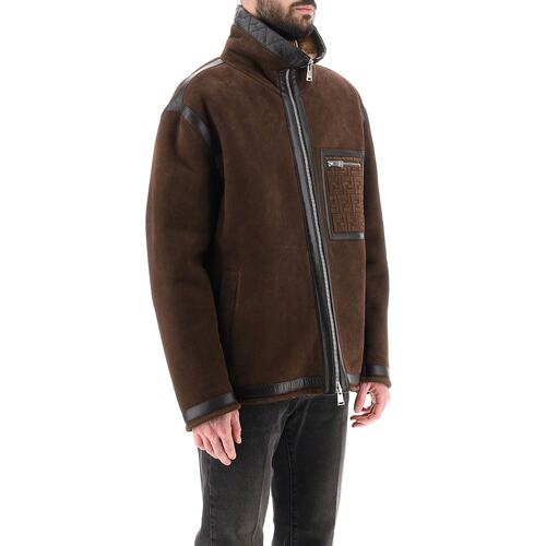 FENDI 男士夹克 FM0222AO9MF0BBK