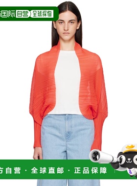 1h可退 香港直邮MaxMara 麦斯玛拉 女士 红色 Vesuvio 开衫 25147