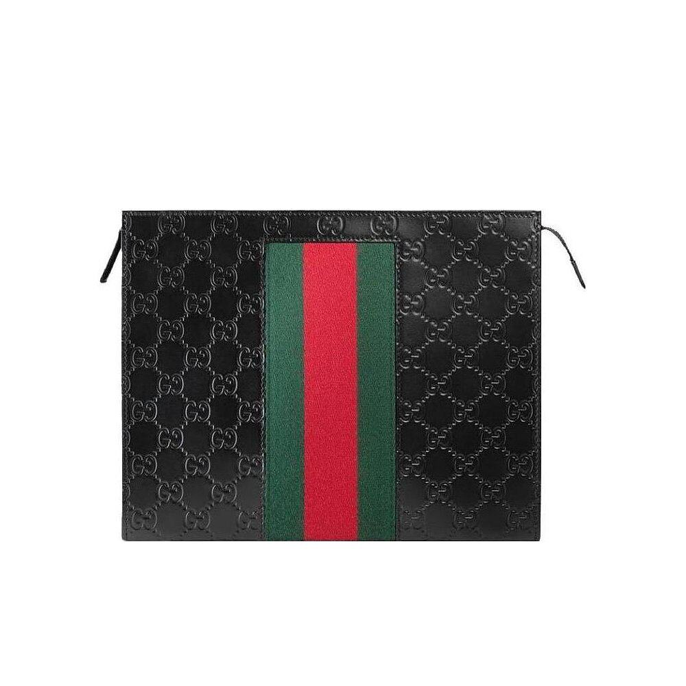Gucci Logo印花手拿包 475316CWCLN
