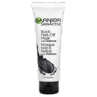 香港直邮Garnier,SkinActive，黑色木炭剥离美容面膜，1.7 液量盎