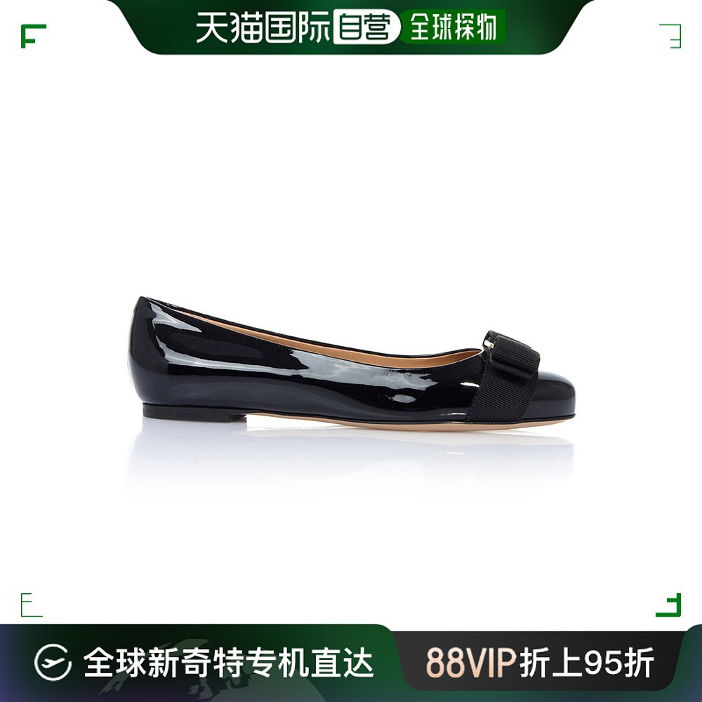 自营｜Salvatore Ferragamo菲拉格慕黑色女士平底鞋0574556 女鞋 时尚休闲鞋 原图主图