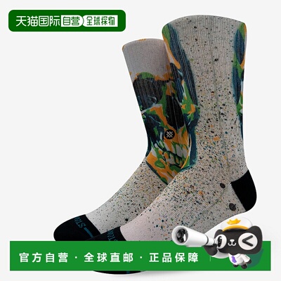 日本直邮STANCE SOCKS MO SKULL 男女通用袜子A556D24MOS