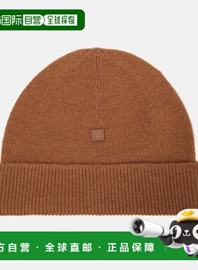 1h可退 香港直邮Acne Studios 艾克妮 女士 Face 羊毛小便帽 0008