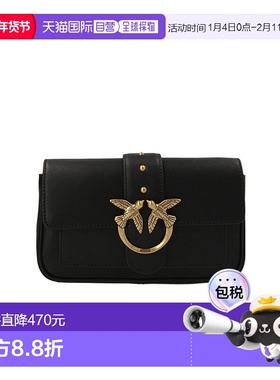 香港直邮Pinko 徽标单肩包 100061A0F1斜挎包手提包