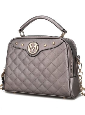 mia k collection【美国奥莱】直发 Samira 挎包 - 锡