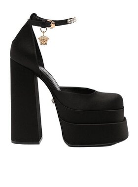 Versace 方头高跟鞋 1002005DRA671B00V