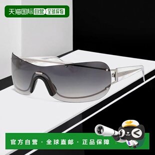 自营 off-white米白色太阳镜无边框,炮铜色/橙色边框和橙色渐变O