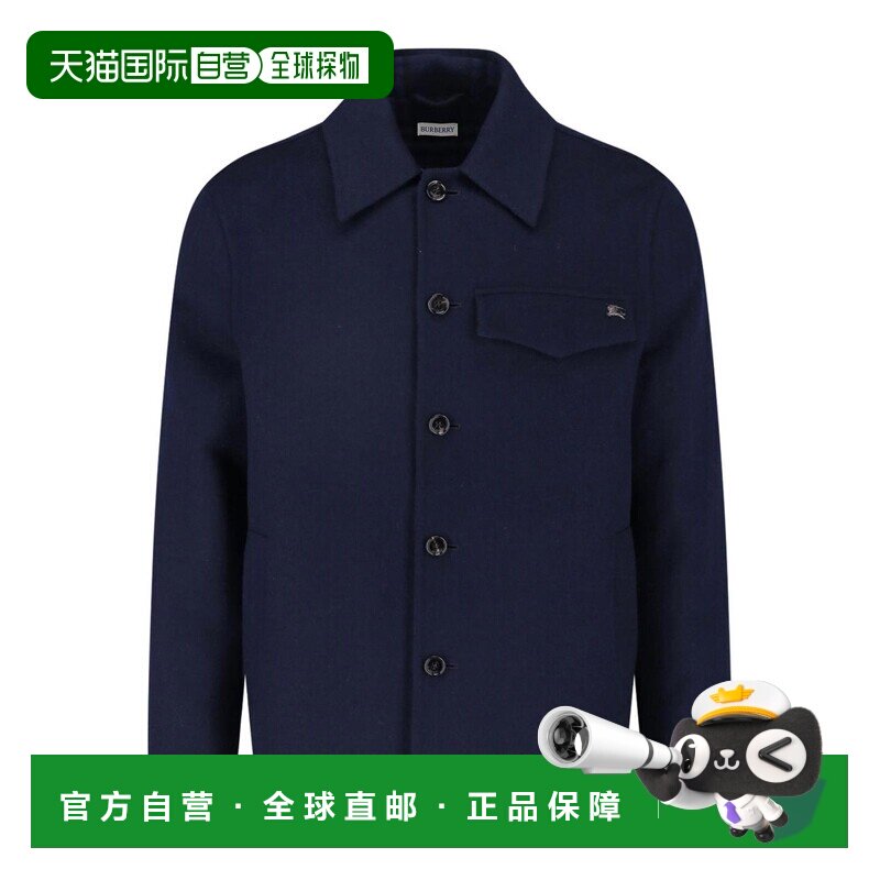 香港直邮BURBERRY 男士西服 8133182 AW2026 蓝色【付后1h可退】