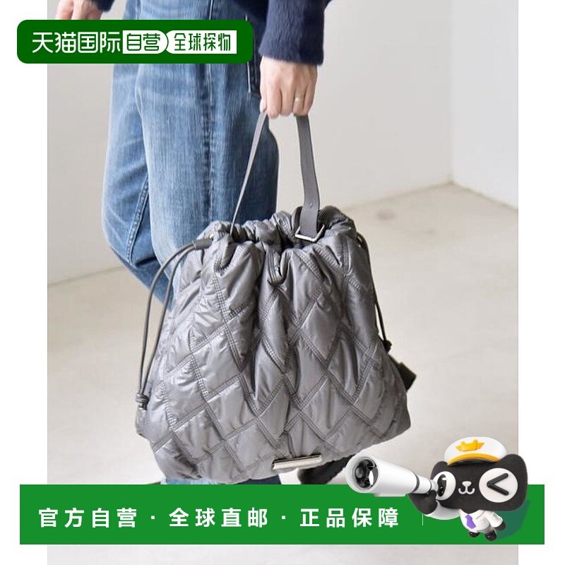 1h可退 日本直邮quaranciel：A4绗缝束口托特包手提包单肩包