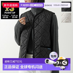 日本直邮LAVENHAM COCOON THORNHAM 绗缝背心LV10125女士无领菱形