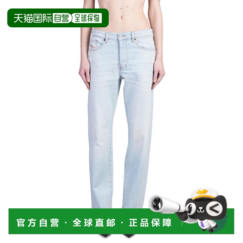 1h可退 香港直邮潮奢 Diesel 迪赛 女士 1988 D-Ark 破洞牛仔褲 A