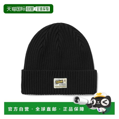 韩国直邮THISISNEVERTHAT 公用帽子FR241WHWBE01BLK TNT FARAH Ri