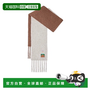 1h可退 香港直邮loewe 女士 围巾披肩罗意威羊毛