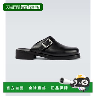 1h可退 香港直邮Our Legacy 男士 Camion 皮质凉拖 004103凉鞋