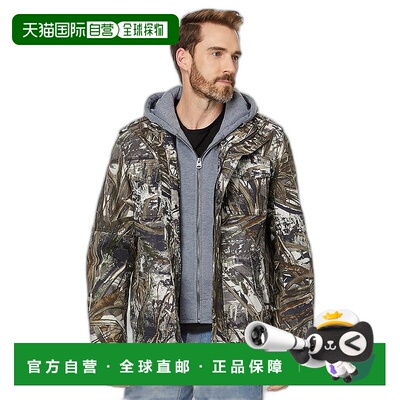 1h可退 香港直邮潮奢 Levi'S 李维斯 男士 Bib/Hood 双口袋带帽拉