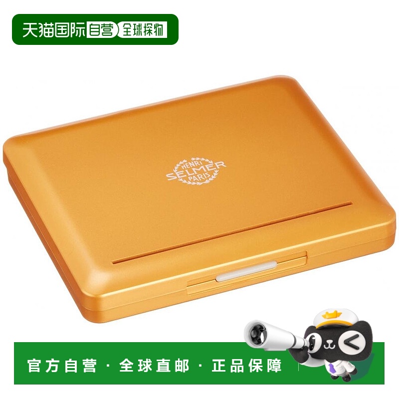 【日本直邮】NONAKA BOEKI 中音萨克斯管塑料簧片盒/10片用 橙金